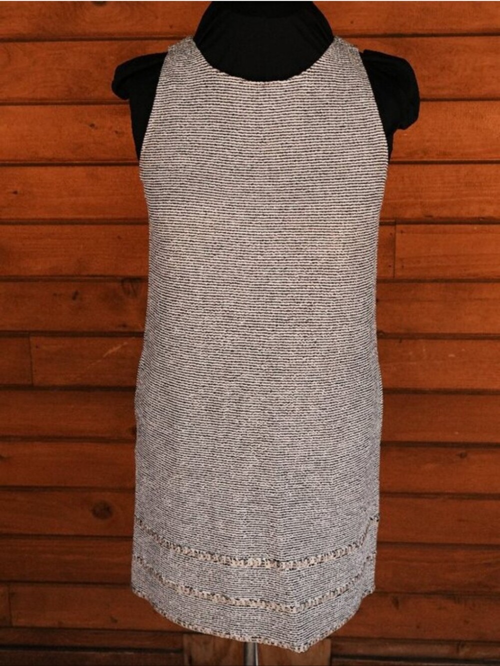 Luxury St John Crepe Tweed Knit dress